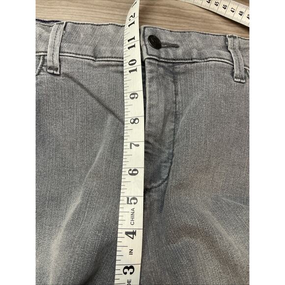 NYDJ Jeans Womens 16 Gray Boyfriend Lift Tuck Stretch Mid Rise Denim - Picture 8 of 9